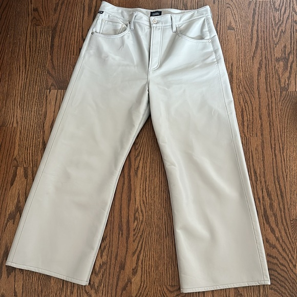 Citizens of Humanity Recycled Leather Pants (Gaucho) - Picture 4 of 8